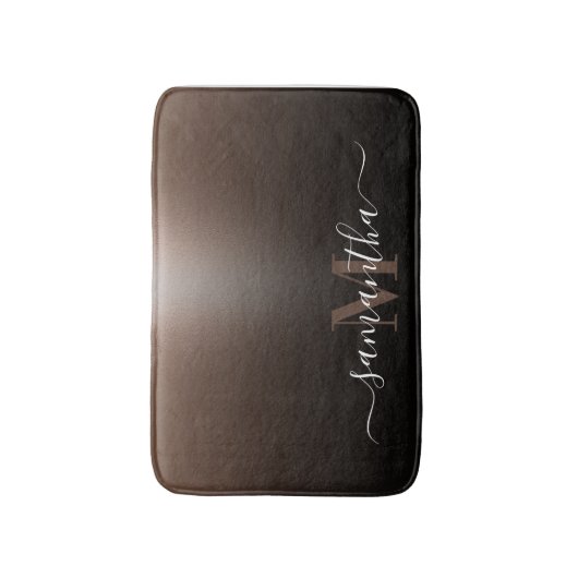 Roos Gold Foil Badmat (Voorkant Verticaal)