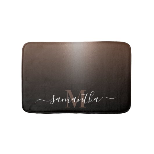 Roos Gold Foil Badmat (Voorkant)