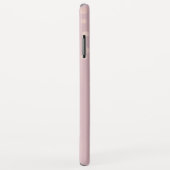 Roos Gold Foil Girly Confetti Monogram Case-Mate iPhone Case (Achterkant/rechts)