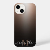 Roos Gold Foil iPhone Hoesje (Achterkant)