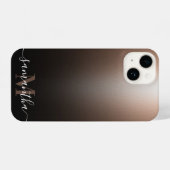 Roos Gold Foil iPhone Hoesje (Achterkant horizontaal)