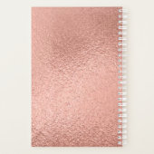 Roos Gold Foil Nails Appointing Book Planner (Achterkant)