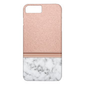 Roos Gold Foil op marmer Case-Mate iPhone Case (Achterkant)