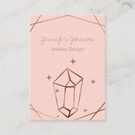 Roos Gold Foil Visitekaartje