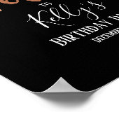 Roos Gold Foil, welkomstteken Poster (Hoek)