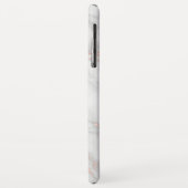 Roos Gold Folie Ananas op wit marmer Case-Mate iPhone Case (Achterkant/links)