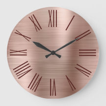 Roos Gold Folie Burgundy Roman Numerals