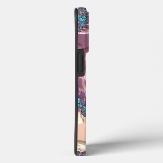 Roos Gold Fractal Handwrite Calligrafie Case-Mate iPhone Case (Achterkant / Rechts)