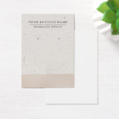 Roos Gold Geometric Modern Earring Display Kaarten Visitekaartje (Bureau)