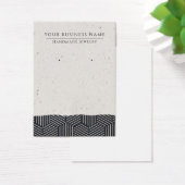 Roos Gold Geometric Modern Earring Display Kaarten Visitekaartje (Bureau)