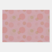 Roos Gold Gift Wrap Pack Inpakpapier Vel (Voorkant 2)