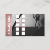 Roos Gold Girl Fitness 10-klasse passerellingen Klantenkaartje (Voorkant)