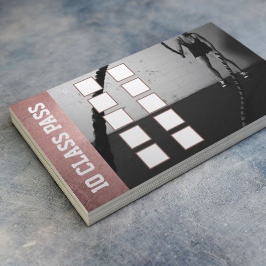 Roos Gold Girl Fitness 10-klasse passerellingen Klantenkaartje