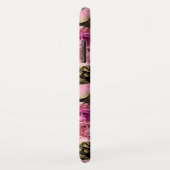 Roos Gold Girly Floral Butterfly Pattern Case-Mate iPhone Case (Achterkant/rechts)