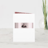 Roos Gold Glam Glitter Spark Sweet 16 Birthday (Achterkant)