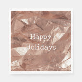 Roos Gold Glam Servet (Voorkant)