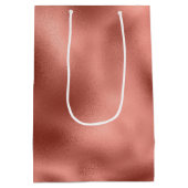 Roos Gold Glam Unicorn Verjaardag Medium Cadeauzakje (Achterkant)