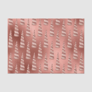 Roos Gold Glam Unicorn Verjaardag Tissuepapier