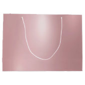 Roos Gold Glamor Modern Trendy Sjabloon Groot Cadeauzakje (Achterkant)