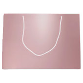 Roos Gold Glamoureus Moderne Sjabloon Elegant Groot Cadeauzakje (Voorkant)