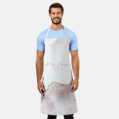 Roos Gold Glitter Agate White Schort (Gedragen)