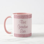 Roos Gold Glitter Best Grandma Ever Grandma Mok (Links)