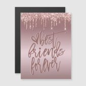 Roos Gold Glitter biedt beste vrienden voor altijd (Voorkant / Achterkant)