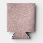 Roos Gold Glitter Blikjeskoeler (Voorkant)