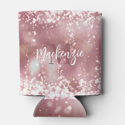 Roos Gold Glitter Blikjeskoeler (Achterkant)