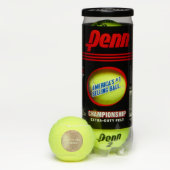 Roos Gold Glitter Custom Text Tennisballen Gift (Doos)
