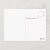 Roos Gold Glitter Cute Sloth Baby shower Hartelijk Briefkaart (Achterkant)