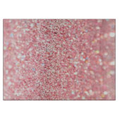 Roos Gold Glitter Cutting Board Snijplank (Voorkant)