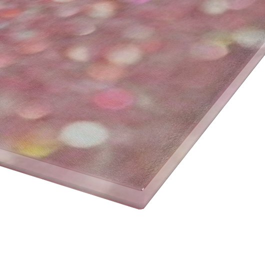 Roos Gold Glitter Cutting Board Snijplank (Hoek)