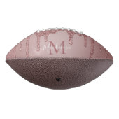 Roos Gold Glitter Drivers Monogram American Football (Gedraaid 270)