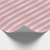 Roos Gold Glitter Elegant Moderne Sjabloon Trendy Cadeaupapier (Hoek)