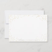 Roos Gold Glitter Elegante Sparkle Dress RSVP (Achterkant)