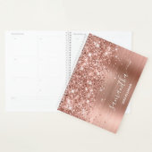 Roos Gold Glitter en Folie Girly Signature Planner (Display)