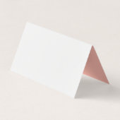 Roos Gold Glitter Eye Visitekaartje (Achterkant)