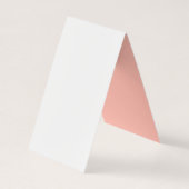 Roos Gold Glitter Eye Visitekaartje (Achterkant)