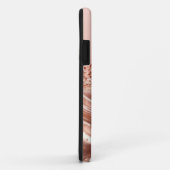 Roos Gold Glitter Half - Glitter Hoesje (Achterkant/rechts)