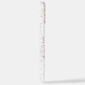 Roos Gold Glitter iPhone 12 Pro Max Hoesje iPhone Hoesje (Rechterkant)