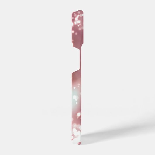 Roos Gold Glitter iPhone Hoesje (Rechterkant)