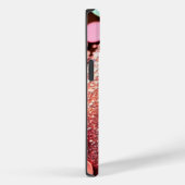 Roos Gold Glitter iPhone/iPad Mate Stoer Hoesje (Achterkant / Rechts)