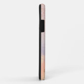 Roos Gold Glitter Iridescent Holographic Gradient Case-Mate iPhone Case (Achterkant/rechts)