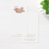 Roos Gold Glitter Jewelry Earring Display Kaart (Bureau)