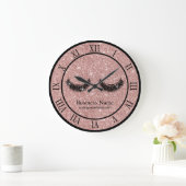 Roos Gold Glitter Lashes Makeup Artist Salon Grote Klok (Huis)