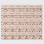 Roos Gold Glitter make up Cadeaupapier (Vlak)