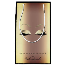 Roos Gold Glitter Makeup Lashes Beauty Ombre Klein Cadeauzakje