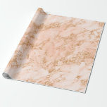 Roos Gold Glitter Marble Trendy Chic Birthday Haar Cadeaupapier<br><div class="desc">Roos goudglitter marmer inpakpapier voor haar verjaardag of een andere gelegenheid. Geweldig voor vrijgezellenfeesten,  bacheloretfeesten,  bruiloft en nog veel meer.</div>