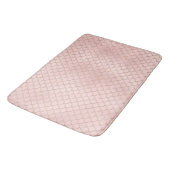 Roos Gold Glitter Mermaid Scales Badmat (Gekanteld)